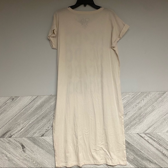 Free People X Chaser AC/DC Maxi Top Cream Size M - Picture 9 of 9